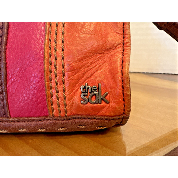 The Sak Leather Crossbody Adjustable Strap Purse - Picture 2 of 13